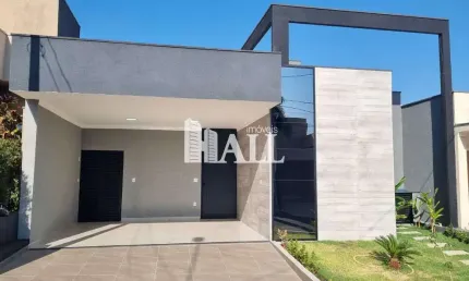 Casa em condomínio fechado com 3 quartos à venda na Estrada Vicinal João Parise, Ideal Life Ecolazer Residence, São José do Rio Preto