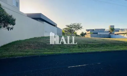 Terreno em condomínio fechado à venda na Avenida Hermelindo Graciani, Parque Residencial Buona Vita, São José do Rio Preto