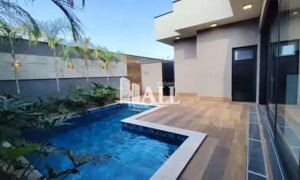 Casa em condomínio fechado com 4 quartos à venda na Alameda Antonio Donizete Fontes, Parque Residencial Damha VI, São José do Rio Preto