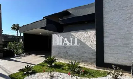 Casa em condomínio fechado com 3 quartos à venda na Avenida José da Silva Sé, Village Damha Rio Preto III, São José do Rio Preto
