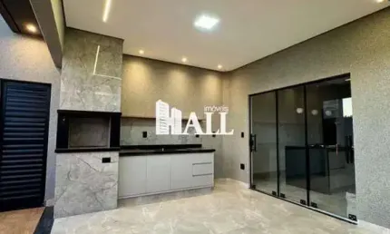 Casa em condomínio fechado com 3 quartos à venda na Avenida Projetada, Centro, Bady Bassitt