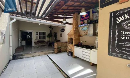 ?? casa com 3 quartos, móveis planejados e deck – papicu | pronta para morar