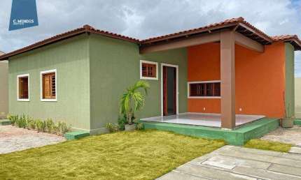 Casa com 3 dormitórios à venda, 105 m² por R$ 430.000,00 - Urucunema - Eusébio/CE