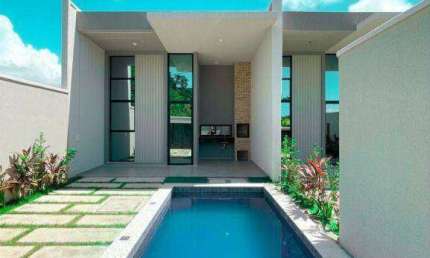 Casa com 3 dormitórios à venda, 115 m² por R$ 450.000,00 - Precabura - Eusébio/CE