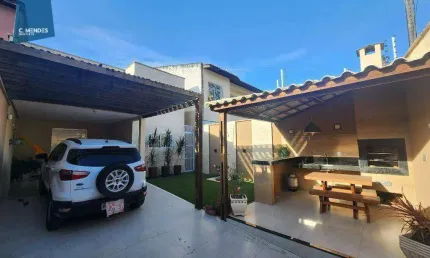 ?? Casa Moderna com 3 Quartos (2 Suítes) – Pronta para Morar na Cajazeiras | 98m² | Deck Gourmet | Acabamento Premium