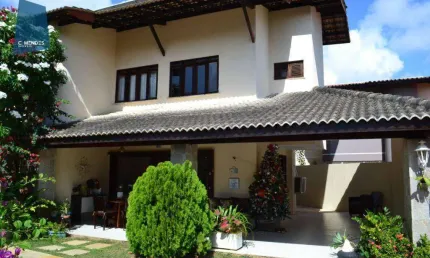 Excelente casa em condomínio com 4 suítes à venda, 200 m² por R$ 1.500.000 - bairro Edson Queiroz, próximo Av. Washington Soares - Fortaleza/CE