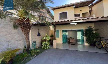 Casa com 4 suítes em condomínio exclusivo, 188 m² por R$ 620.000 - Sapiranga - Fortaleza/CE