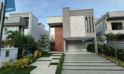 Casa com 3 dormitórios à venda, 213 m² por R$ 1.390.000,00 - Bairro Cidade Alpha - Eusébio/CE