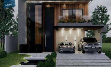 Casa com 4 dormitórios à venda, 245 m² por R$ 1.700.000,00 - Cidade Alpha - Eusébio/CE