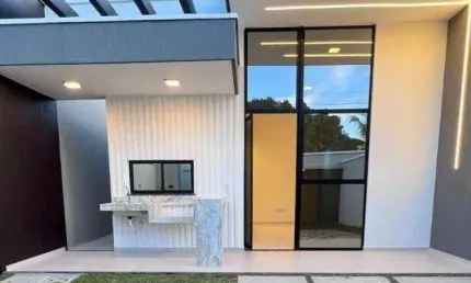 Casa em condomínio fechado com 3 quartos à venda no Parque Havaí, Eusébio 