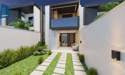 Casa com 4 dormitórios à venda, 109 m² por R$ 490.000,00 - Urucunema - Eusébio/CE