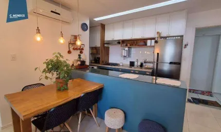 Lindo Apartamento à Venda – Projetado, Equipado e a 600m da Av. Frei Cirilo!
