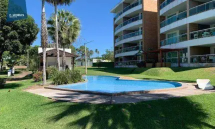 Apartamento com 3 dormitórios para alugar, 114 m² por R$ 6.223,69/mês - Loteamento Novo Aquiraz - Aquiraz/CE