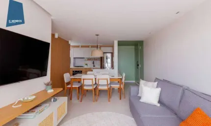 Apartamento com 3 dormitórios à venda, 74 m² por r$ 550.000,00 - cambeba - fortaleza/ce