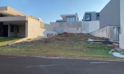 Terreno em condomínio para venda em ribeirão preto, loteamento terras de florença