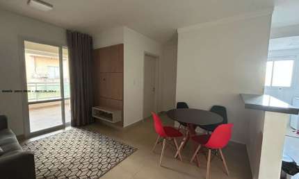 APARTAMENTO MOBILIADO PARA LOCAÇÃO NO ED.VERONA - 58M² - 1 DORMITÓRIO/SUÍTE + LAVABO - R$2.400,00  - NOVA ALIANÇA