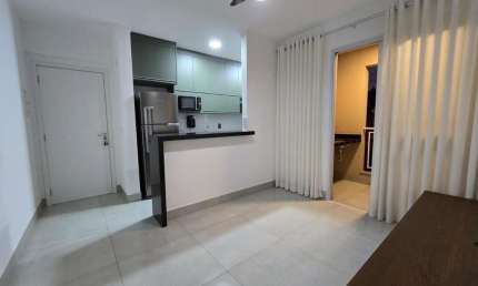 APARTAMENTO MOBILIADO NO EDIFÍCIO VISTA RIBEIRÂNIA, COM 59m², COM 2 QUARTOS SENDO UM SUÍTE Á VENDA POR R$455.800,00