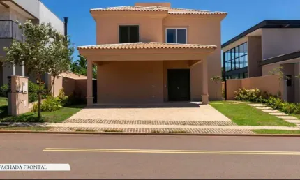 Casa á venda no alphaville 1 ribeirão preto, com 4 quartos sendo 3 suítes por r$ 2.990.000,00