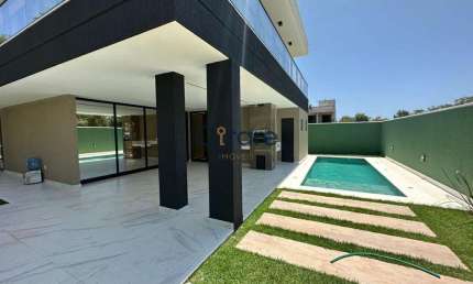 Casa em condomínio fechado com 5 quartos à venda na Atlântica, 1, Cidade Alpha, Eusébio por R$ 2.800.000