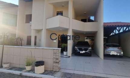 Casa em condomínio fechado com 4 quartos à venda na Avenida Edilson Brasil Soares, 2600, Edson Queiroz, Fortaleza por R$ 795.000