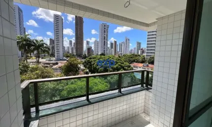 Apartamento com 3 quartos à venda na doutor berardo, 179, madalena, recife por r$ 607.000