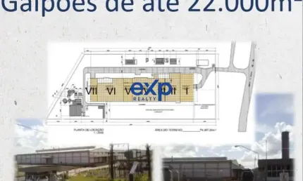 Barracão / Galpão / Depósito para alugar na PE-60, 7, Zona Industrial de Suape, Cabo de Santo Agostinho por R$ 289.383