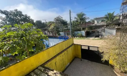 Casa com 2 quartos à venda na rua da madeira, 299, balneario praia do perequê, guarujá por r$ 360.000