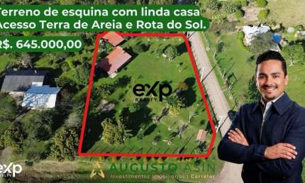 Terreno à venda na Alberto Pasqualine, 1282, Centro, Terra de Areia por R$ 645.000