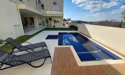Casa em condomínio fechado com 4 quartos à venda na Água Cristalina, 115, Jardim Maristela, Atibaia por R$ 2.190.000