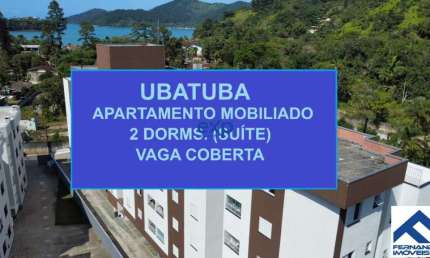 Apartamento com 2 quartos à venda na Julião da Silva Cruz, 148, Pereque-Mirim, Ubatuba por R$ 395.000
