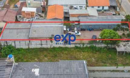 Barracão / Galpão / Depósito à venda na Rua William Booth, 68, Boqueirão, Curitiba por R$ 950.000