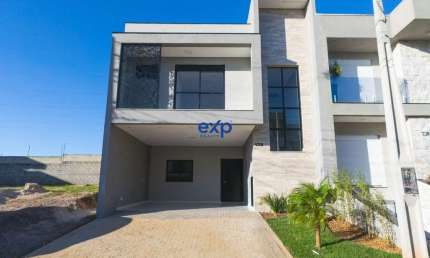 Casa em condomínio fechado com 3 quartos à venda na Rua Oristela Foggiatto, 114, Costeira, São José dos Pinhais por R$ 839.000