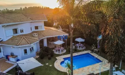 Casa em condomínio fechado com 5 quartos à venda na rua paiquere, 1289, jardim paiquerê, valinhos por r$ 2.890.000