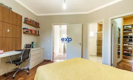 Casa em condomínio fechado com 5 quartos à venda na rua paiquere, 1289, jardim paiquerê, valinhos por r$ 2.890.000