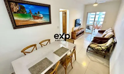 Apartamento com 2 quartos à venda na avenida rio branco, 601, canto do forte, praia grande por r$ 638.000