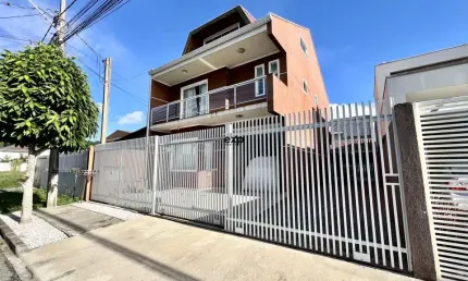 Casa com 4 quartos à venda na rua josé altair possebom, 210, boneca do iguaçu, são josé dos pinhais por r$ 890.000