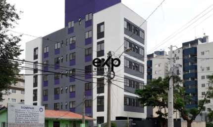 Apartamento com 1 quarto à venda na Rua Doutor José Palú, 73, Novo Mundo, Curitiba por R$ 207.000