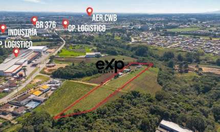Terreno comercial à venda na Alameda Bom Pastor, 3655, Barro Preto, São José dos Pinhais por R$ 4.250.000