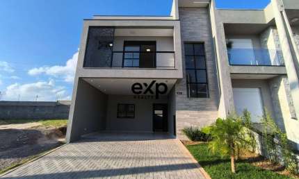 Casa em condomínio fechado com 3 quartos à venda na Rua Oristela Foggiatto, 114, Costeira, São José dos Pinhais por R$ 839.000