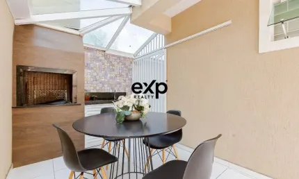 Casa em condomínio fechado com 3 quartos à venda na rua oliveira viana, 1334, hauer, curitiba por r$ 739.000
