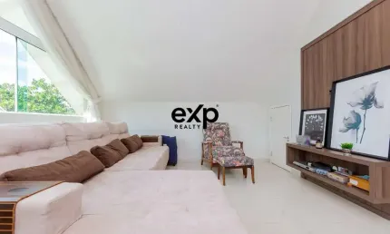 Casa em condomínio fechado com 3 quartos à venda na rua oliveira viana, 1334, hauer, curitiba por r$ 739.000