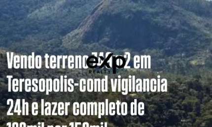 Terreno em condomínio fechado à venda na Alegria, 300, Sebastiana, Teresópolis por R$ 150.000