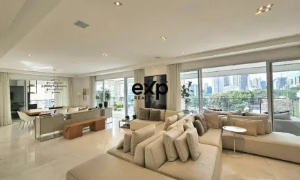 Apartamento com 4 quartos à venda na avenida açocê, 562, moema, são paulo por r$ 10.800.000