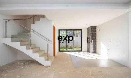 Casa em condomínio fechado com 3 quartos à venda na estrada guilherme weigert, 424, santa cândida, curitiba por r$ 996.001