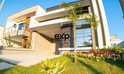 Casa em condomínio fechado com 3 quartos à venda na Avenida Ary Barnabé, 116, Loteamento Park Gran Reserve, Indaiatuba por R$ 1.250.000
