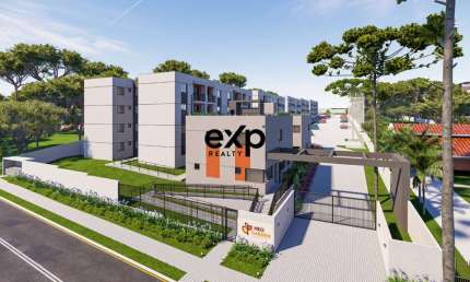 Apartamento com 2 quartos à venda na Rua Poeta Orlando Ferreira, 55, Bom Jesus, Campo Largo por R$ 231.999