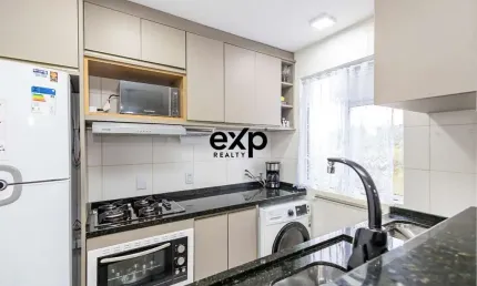 Apartamento com 2 quartos à venda na Rua Maria Joaquina Vaz, 721, Jardim Itaqui, Campo Largo por R$ 180.000