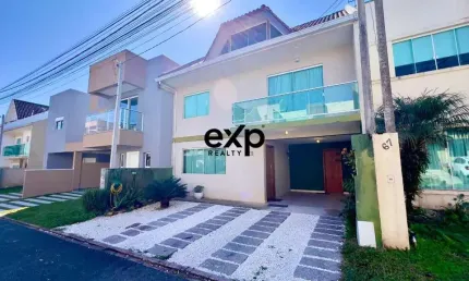 Casa em condomínio fechado com 3 quartos à venda na rua frederico stella, 358, cachoeira, curitiba por r$ 830.000