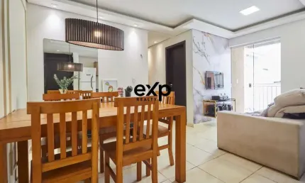 Apartamento com 3 quartos à venda na Rua Professora Ernestina de Macedo Souza Cortes, 841, Parque da Fonte, São José dos Pinhais por R$ 269.900
