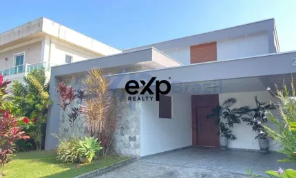 Casa em condomínio fechado com 5 quartos à venda na marjory da silva, 227, balneário praia do pernambuco, guarujá por r$ 2.800.000